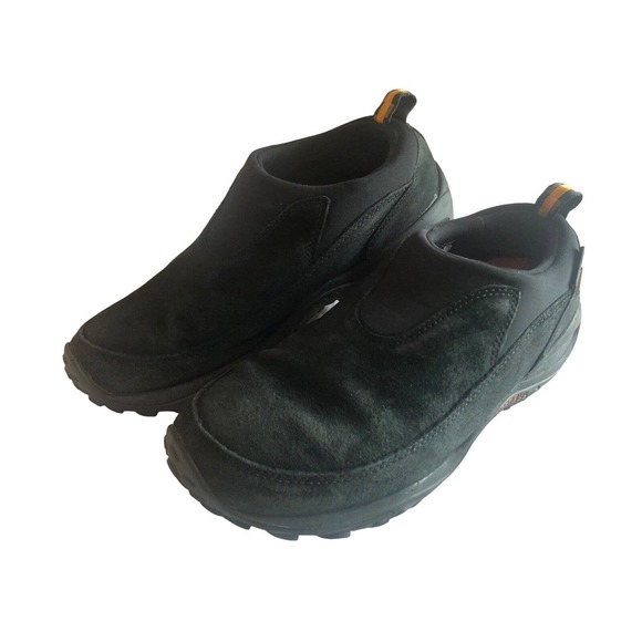 Merrell Jungle Moc Hiking Shoes Black Suede Nubuck Women's US 10 EUC - Picture 4 of 9